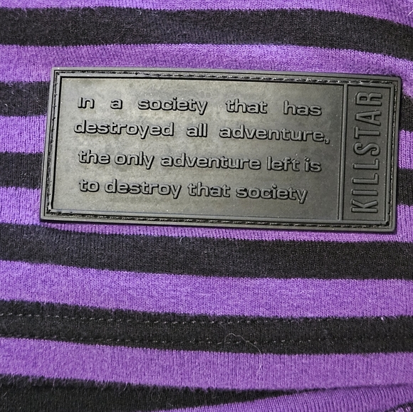 Killstar long-sleeved shirt size L - Picture 2 of 3